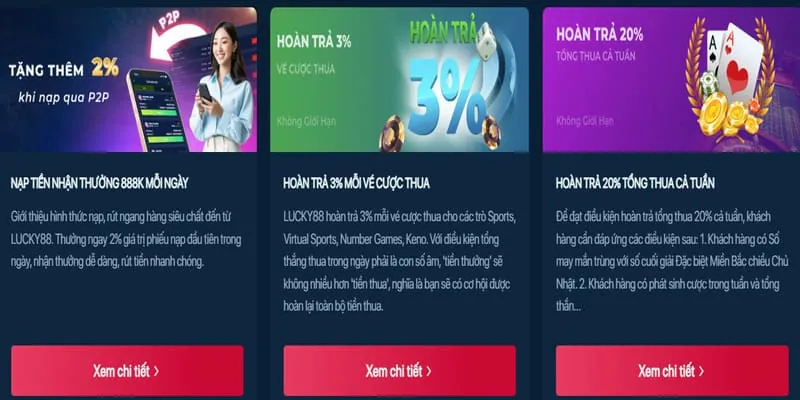 Giao diện nền tảng WIN777 thân thiện